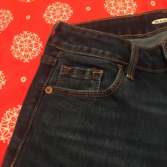 OLD NAVY SKINNY DENIM JEANS SZ 2 . Some stretch . Functional pockets. Zipper fly - Picture 7 of 13
